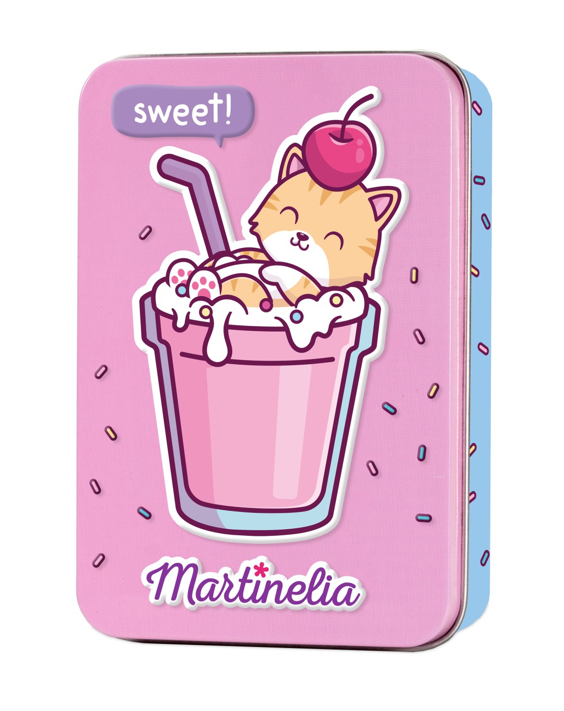 Martinelia Yummy Set 5 Balsamuri De Buze In Cutie Metalica