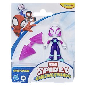 SPIDEY SI PRIETENII LUI UIMITORI MARVEL SET FIGURINA GHOST SPIDER SI ACCESORII