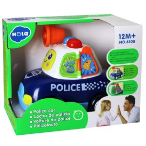 MASINA DE POLITIE LUMINI SI SUNETE