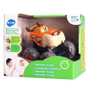 MASINUTA BEBE MONSTER TRUCK LEOPARDUL INFURIAT
