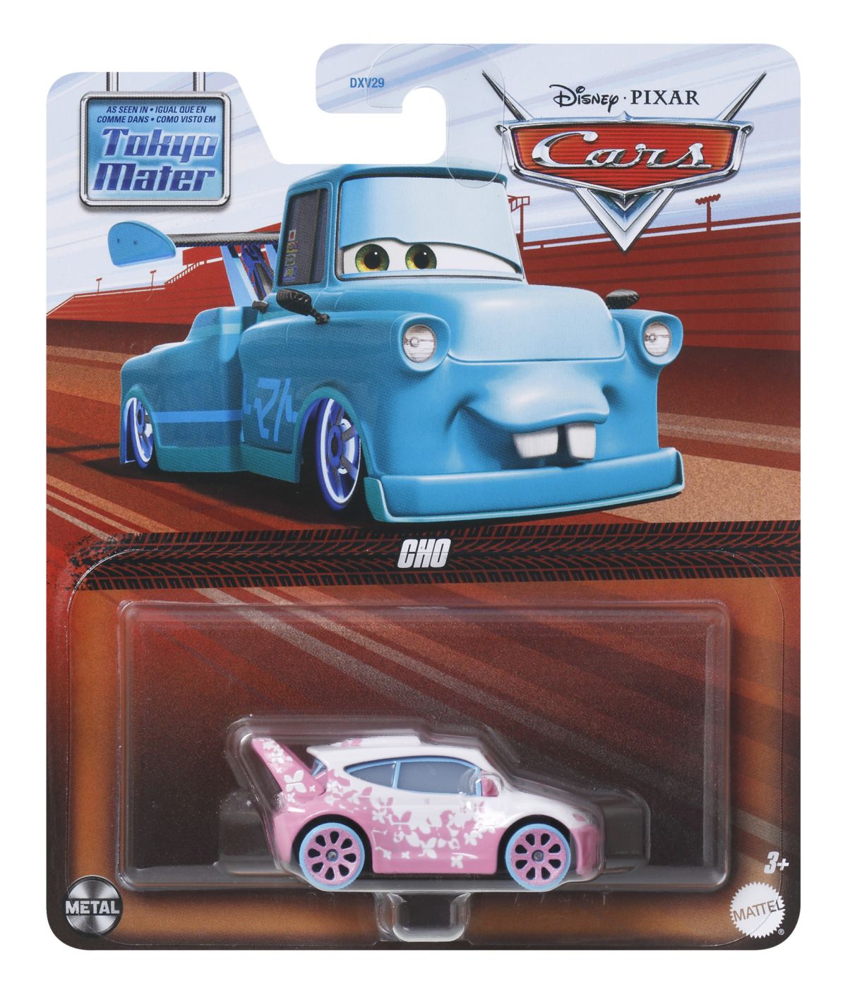 Masinuta Metalica CARS3 Personajul Cho