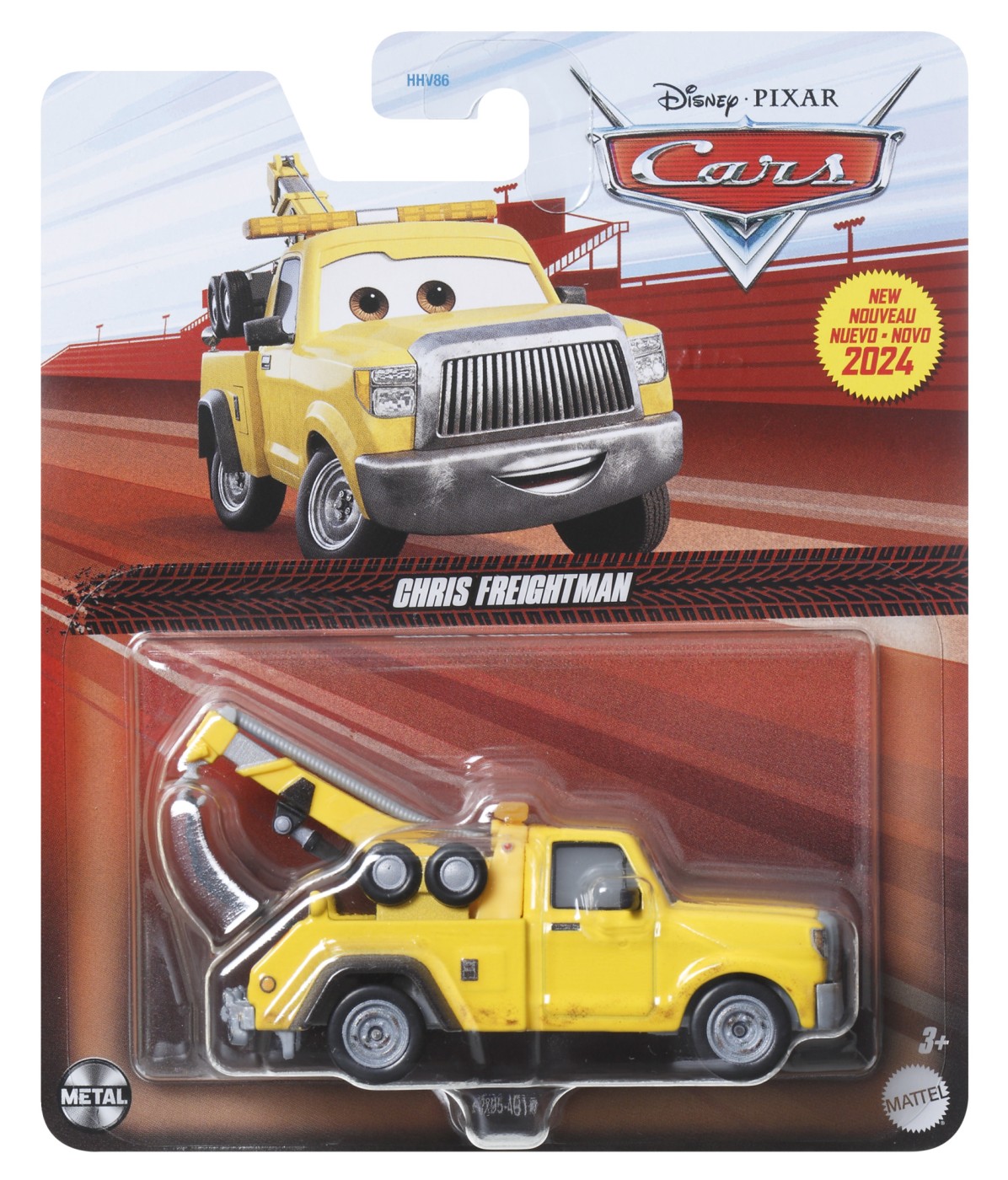 Masinuta Metalica CARS3 Personajul Chris Freightman