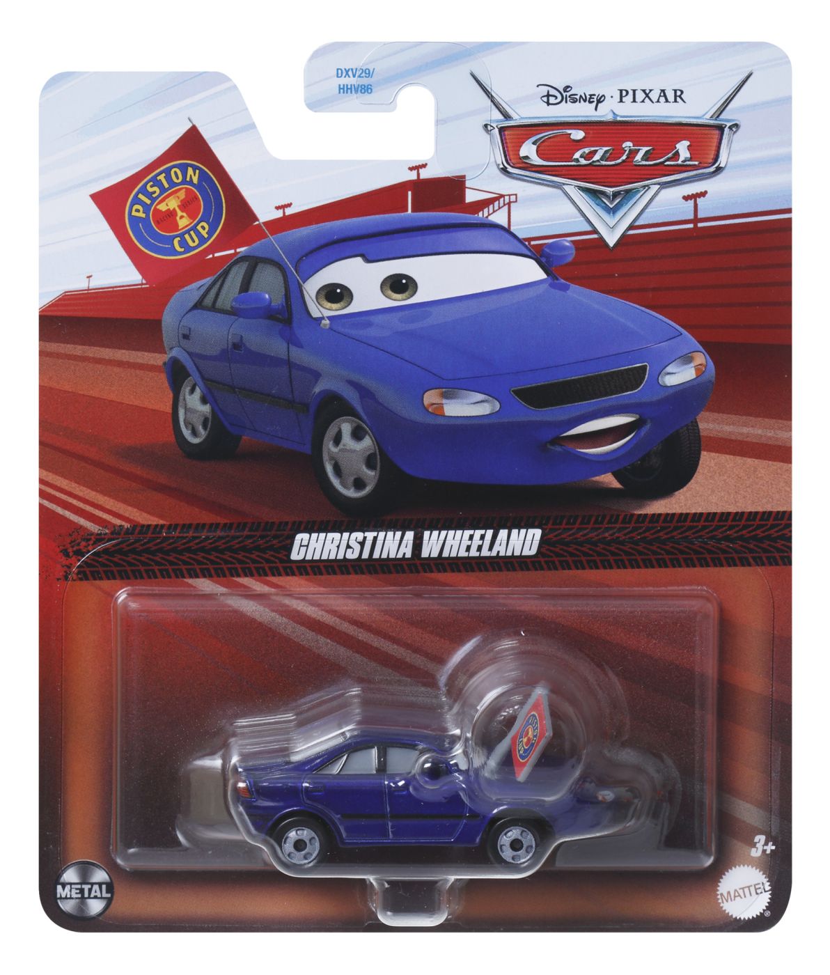 Masinuta Metalica CARS3 Personajul Christina Wheeland
