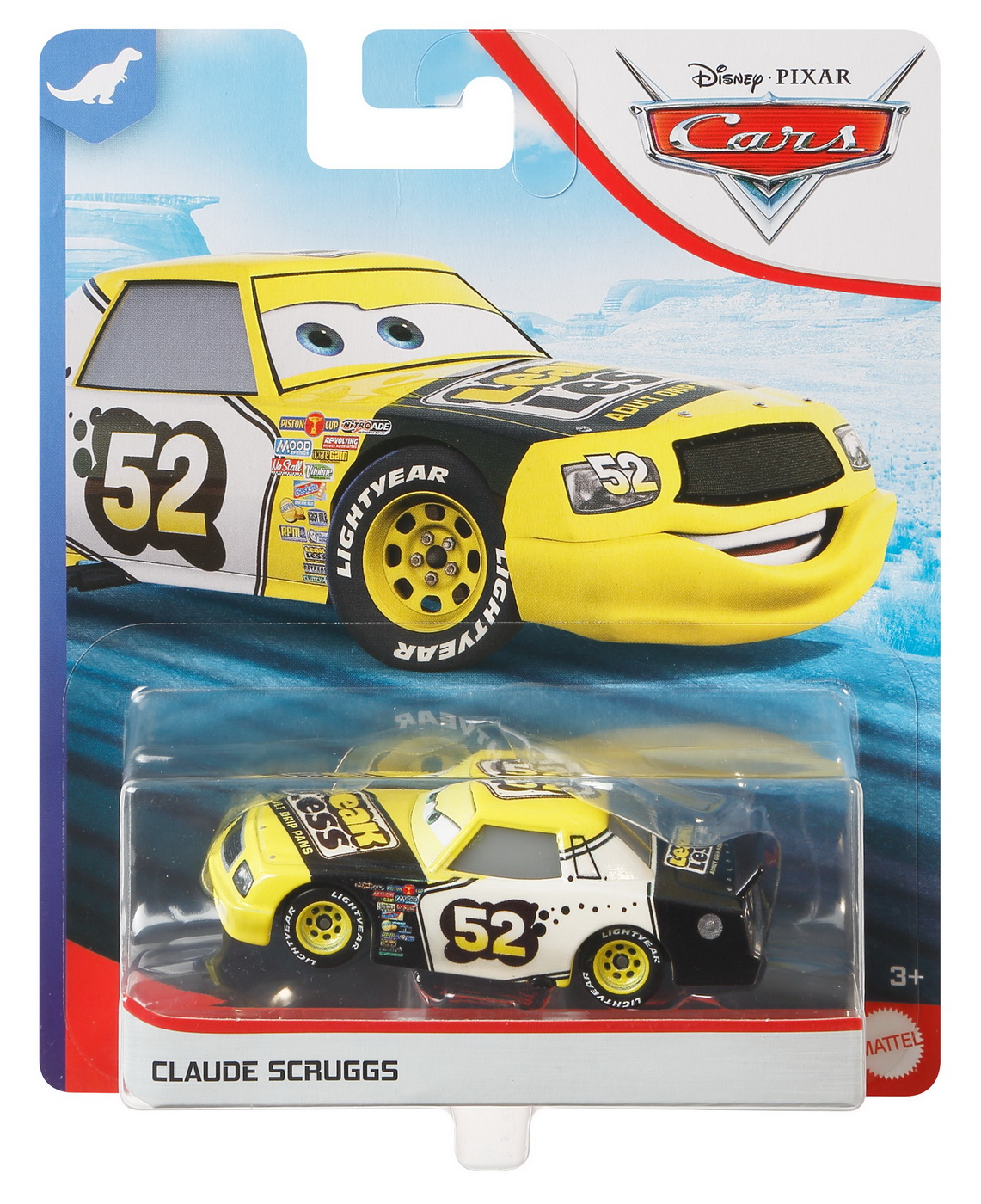 Masinuta Metalica CARS3 Personajul Claude Scruggs