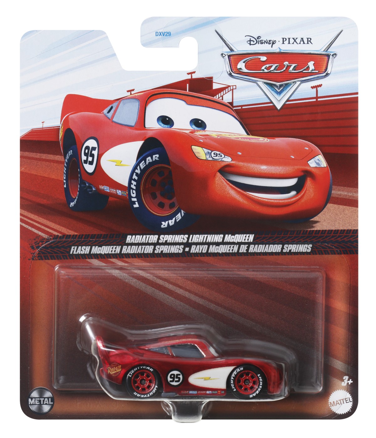 Masinuta Metalica CARS3 Personajul Fulger Mcqueen Radiator Springs