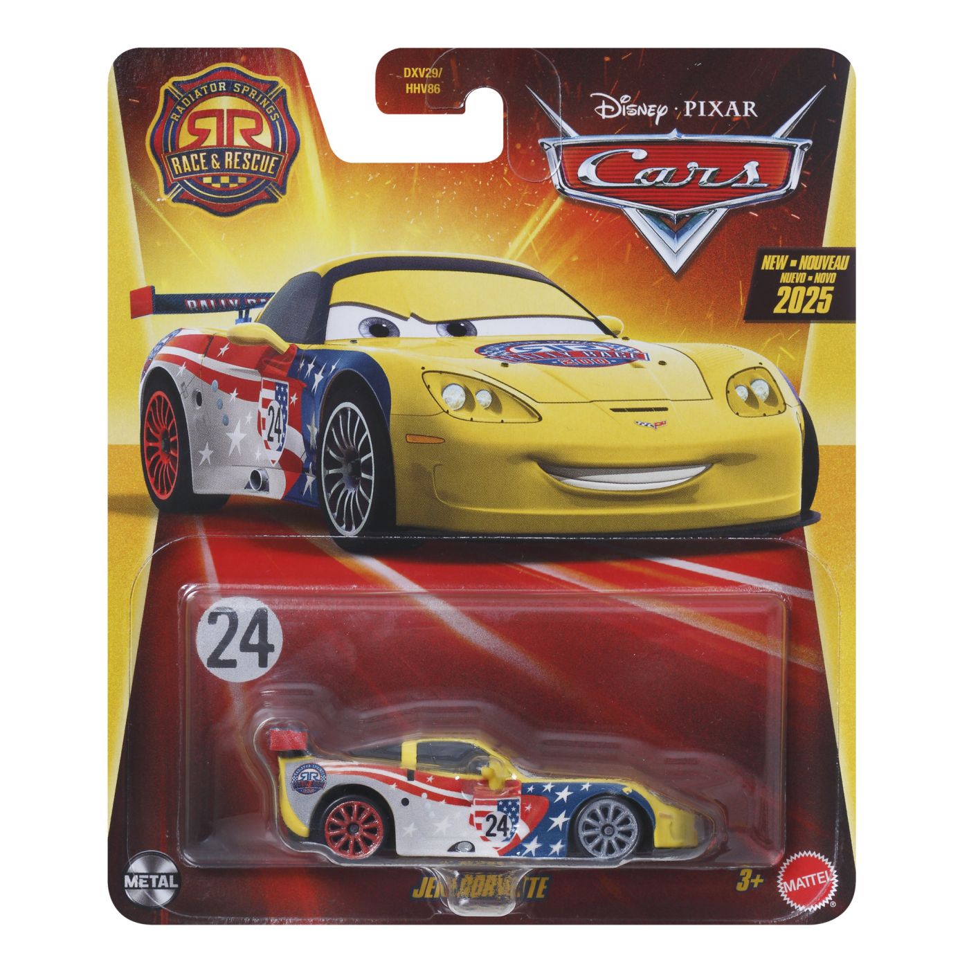 Masinuta Metalica CARS3 Personajul Jeff Gorvete
