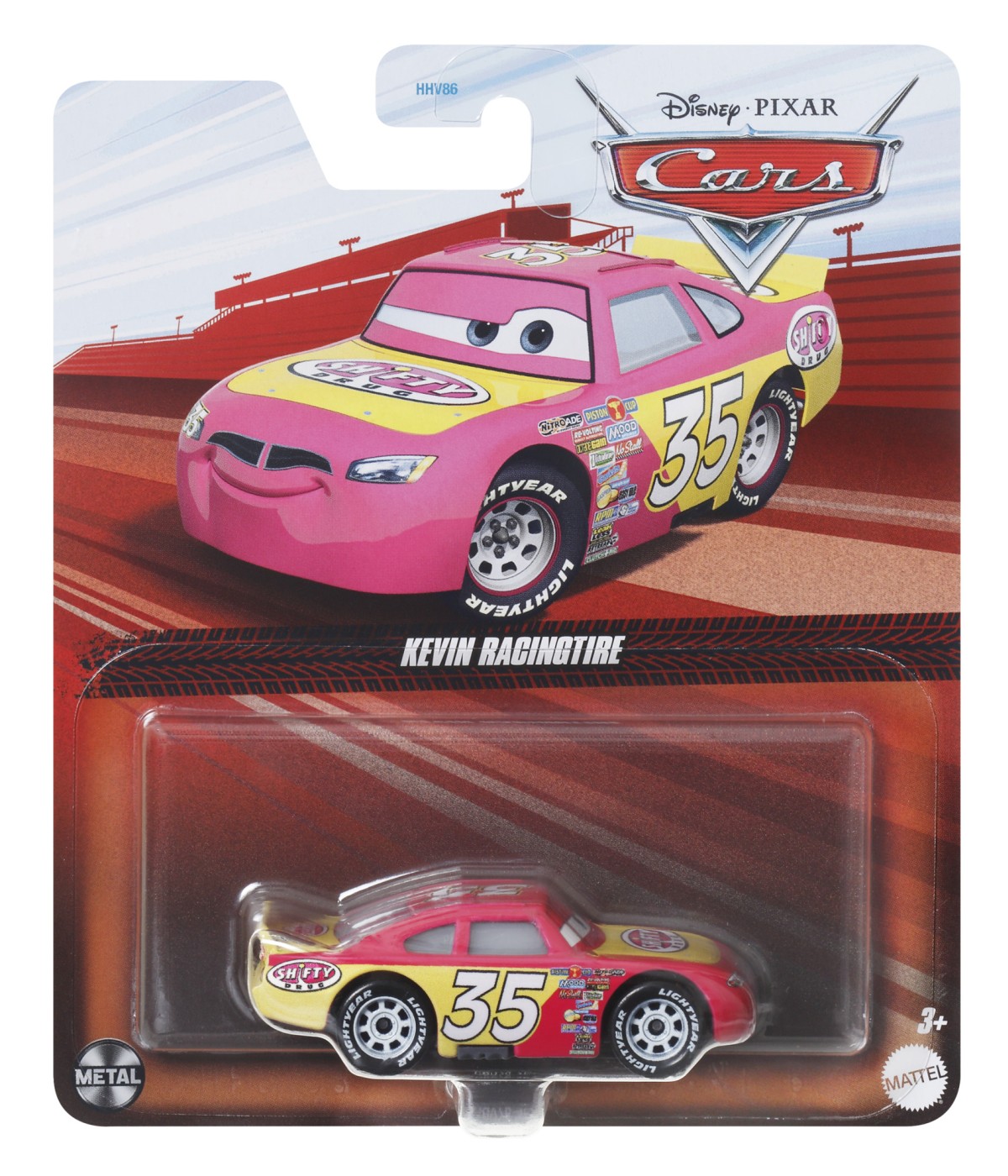 Masinuta Metalica CARS3 Personajul Kevin Racingtire