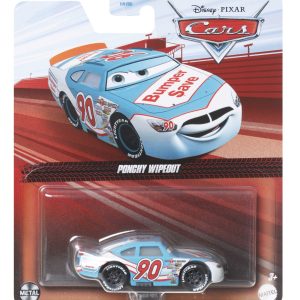 MASINUTA METALICA CARS3 PERSONAJUL PONCHY WIPEOUT