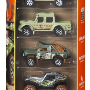 MATCHBOX SET 5 MASINUTE METALICE MBX ADVENTURE II SCARA 1:64