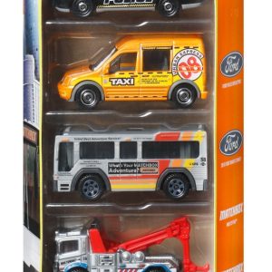 MATCHBOX SET 5 MASINUTE METALICE MBX CITY DRIVERS III SCARA 1:64