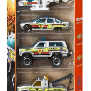 MATCHBOX SET 5 MASINUTE METALICE MBX CITY DRIVERS II SCARA 1:64