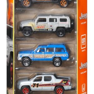 MATCHBOX SET 5 MASINUTE METALICE MBX DIRTY MUDDERS SCARA 1:64