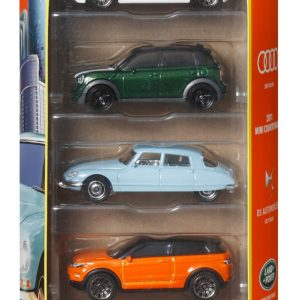 MATCHBOX SET 5 MASINUTE METALICE MBX EUROPEAN HIGHWAYS SCARA 1:64