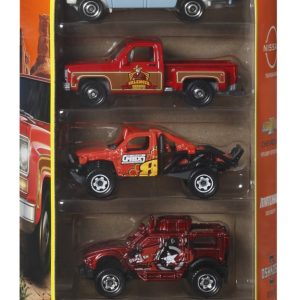 MATCHBOX SET 5 MASINUTE METALICE MBX OFF ROAD SCARA 1:64