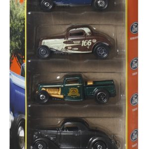 MATCHBOX SET 5 MASINUTE METALICE MBX ROAD CRUISERS SCARA 1:64
