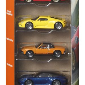 MATCHBOX SET 5 MASINUTE METALICE PORSCHE HEROES SCARA 1:64