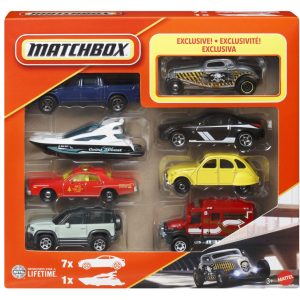 MATCHBOX SET 8 MASINUTE METALICE EXCLUSIV FORD COUPE ZAMAC 1933 SCARA 1 LA 64