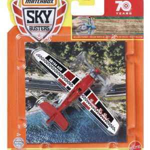 MATCHBOX SKYBUSTERS SET AVION DIN METAL MBX CROP DUSTER SI COVORAS