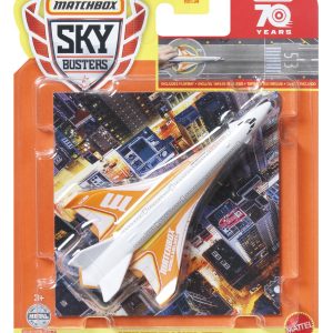 MATCHBOX SKYBUSTERS SET AVION DIN METAL MBX HYPERSONIC JET SI COVORAS