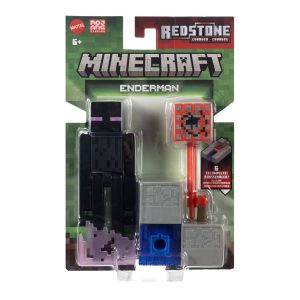 MINECRAFT CRAFT A BLOCK FIGURINA ENDERMAN 8CM