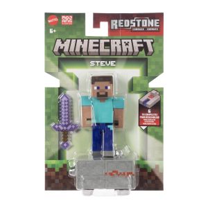 MINECRAFT CRAFT A BLOCK FIGURINA STEVE 8CM