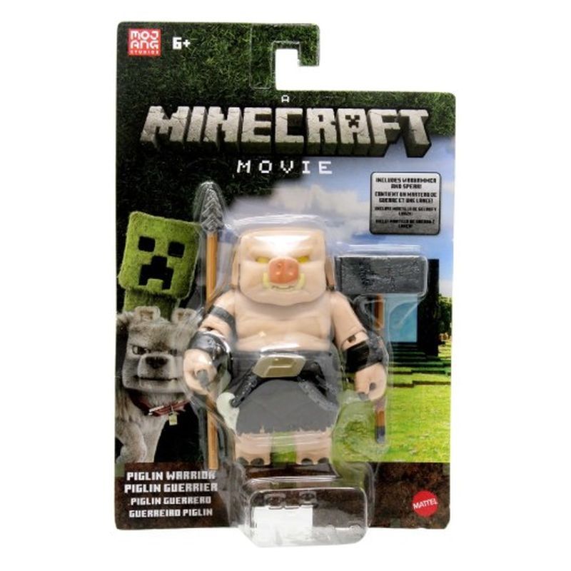 MINECRAFT SET FIGURINA PIGLIN WARRIOR CU ACCESORII