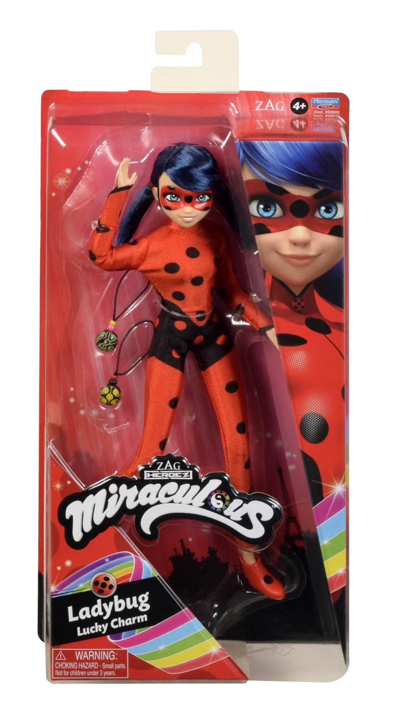 Miraculos Buburuza Papusa Ladybug Lucky Charms 30CM