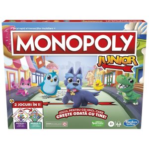 MONOPOLY JOC MONOPOLY JUNIOR DISCOVER IN LIMBA ROMANA