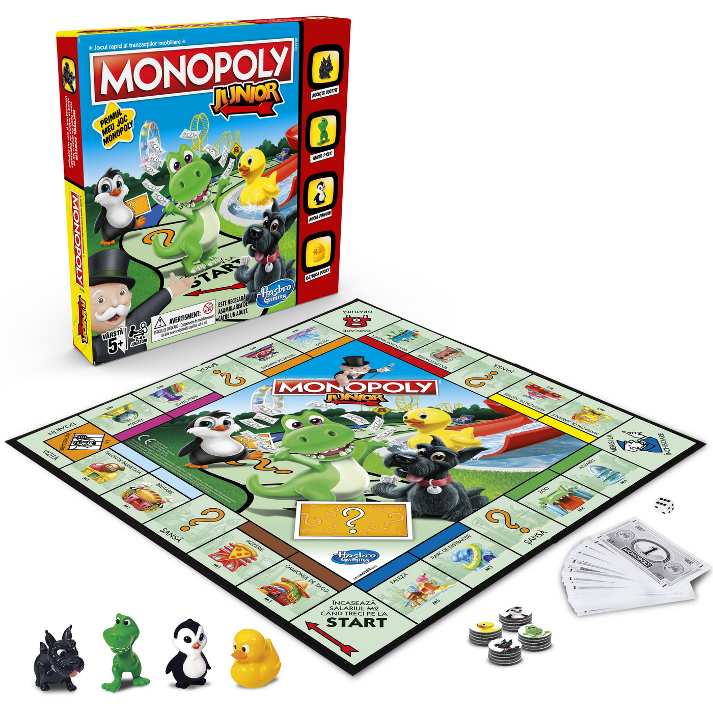 MONOPOLY JUNIOR LIMBA ROMANA