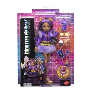 MONSTER HIGH PAPUSA CLAWDEEN WOLF CU ACCESORII