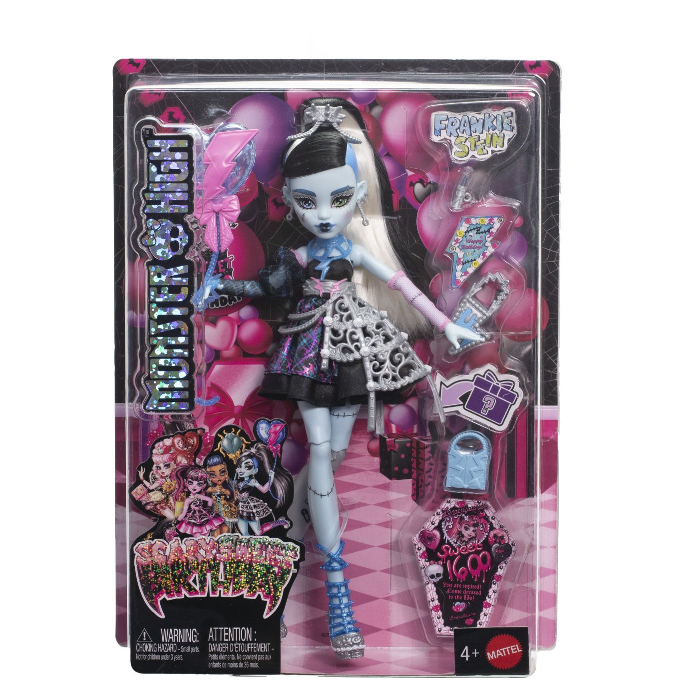 Monster High Ziua De Nastere Dulce Si Infricosatoare Papusa Frankiestein Cu Accesorii
