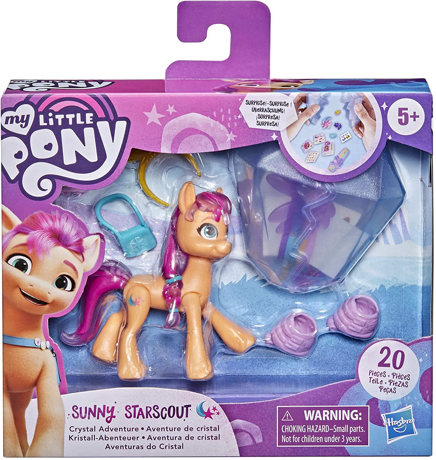 MY LITTLE PONY PONEI CRYSTAL ADVENTURE SUNNY STARSCOUT