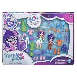 MY LITTLE PONY SET FIGURINE EQUESTRIA GIRLS: TWILIGHT SPARKLE SI PRINCESS CADANCE