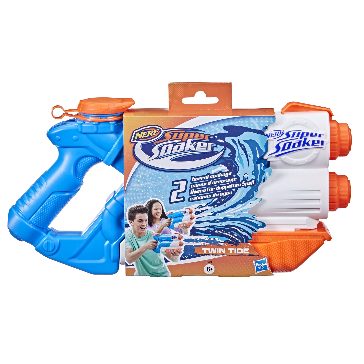 Nerf Blaster Cu Apa Super Soaker Twin Tide