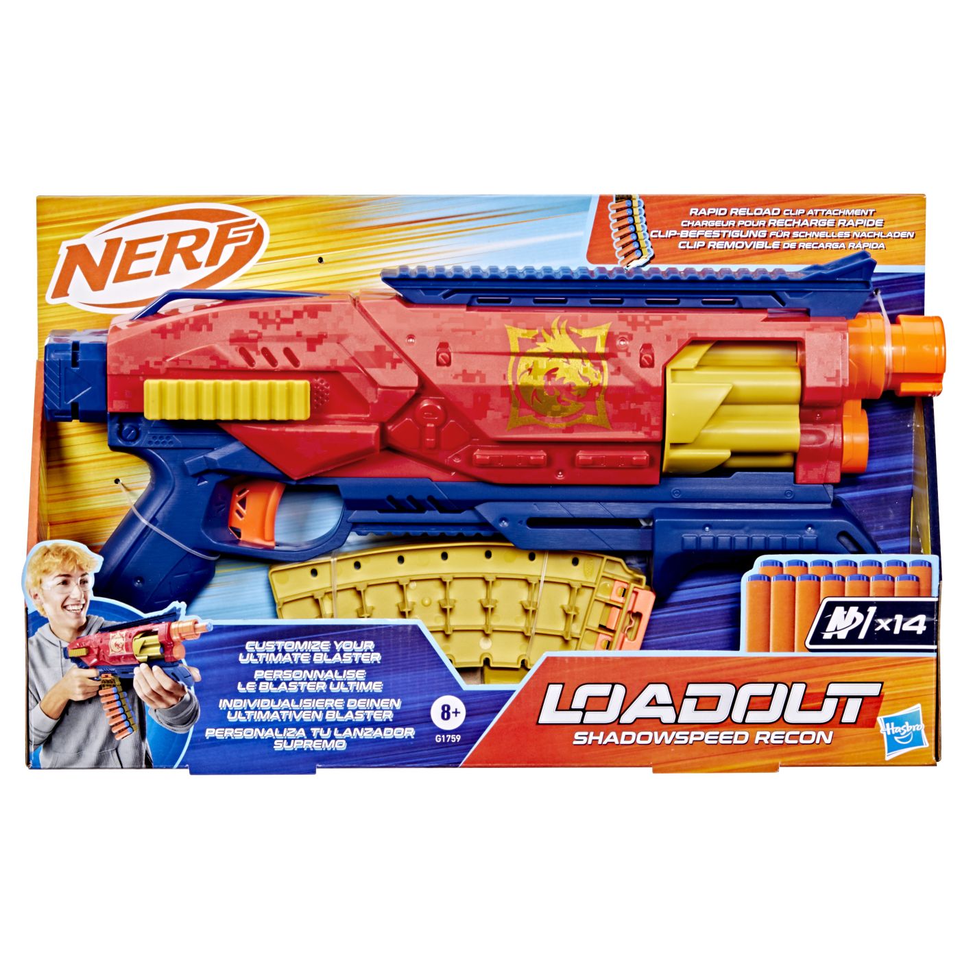 Nerf Blaster Loadout Shadowspeed Recon