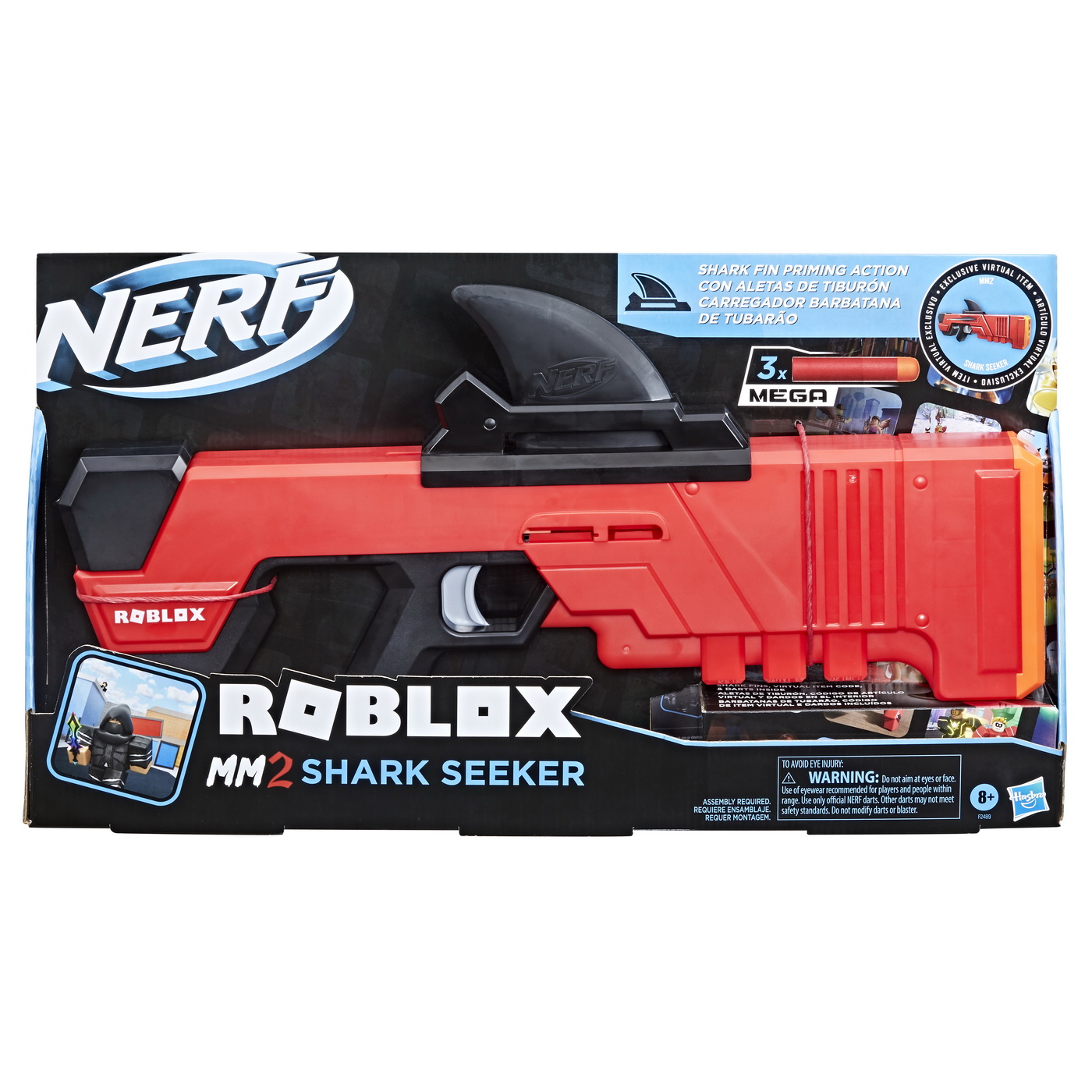 Nerf Blaster Roblox MM2 Shark Seeker