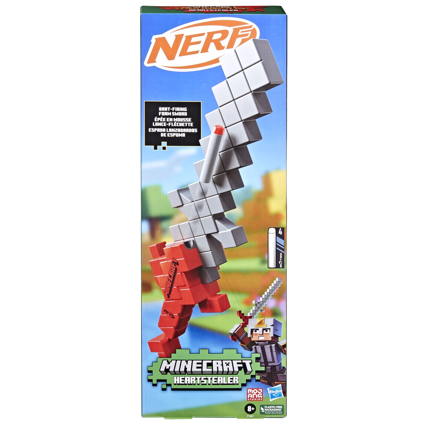 Nerf Blaster Sabie Nerf Minecraft Heartstealer