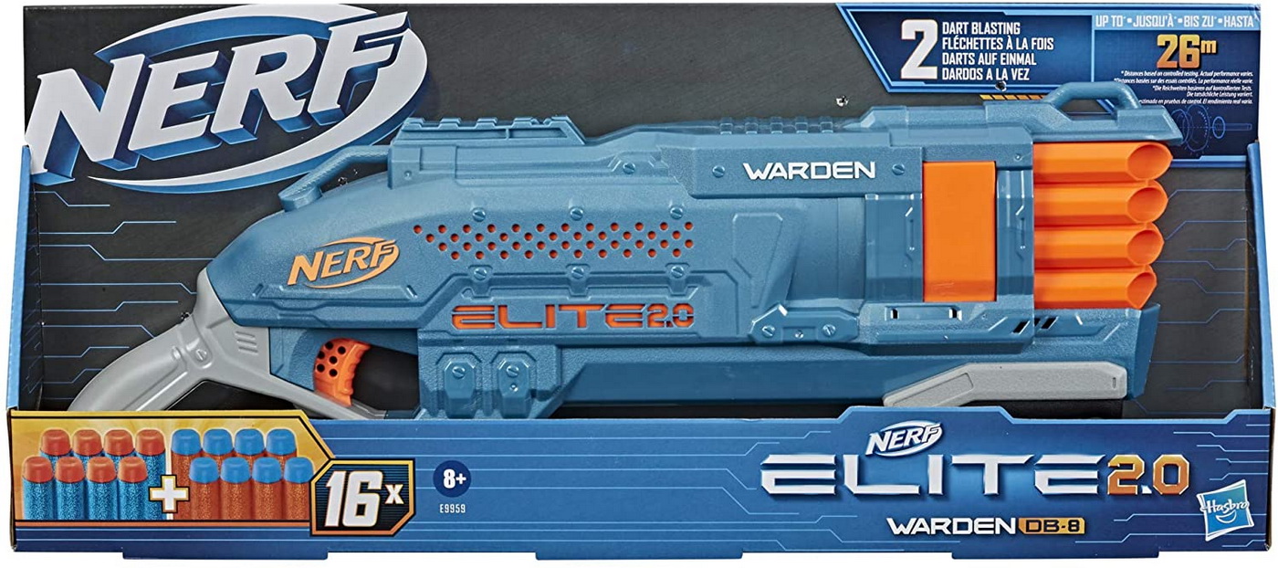 Nerf Elite 2.0 Blaster Warden DB-8