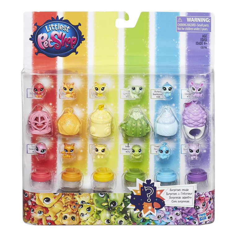 PACHET INELE CU ANIMALUT TEENSIE COLECTIA RAINBOW
