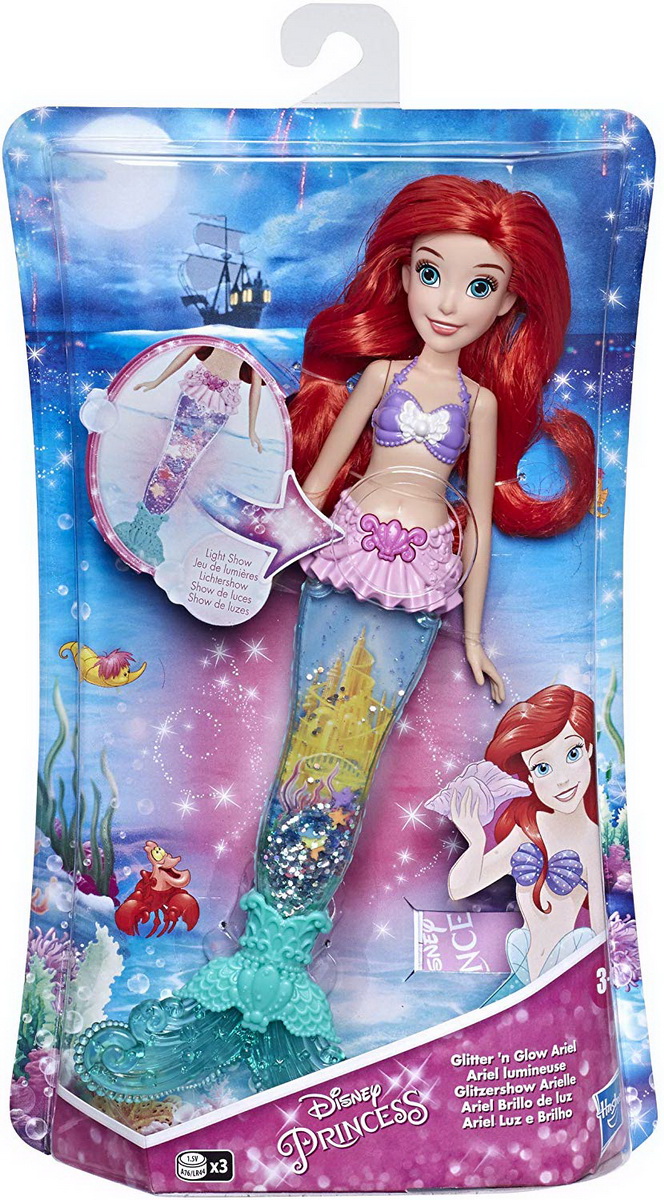 Papusa Ariel Stralucitoare Si Luminoasa