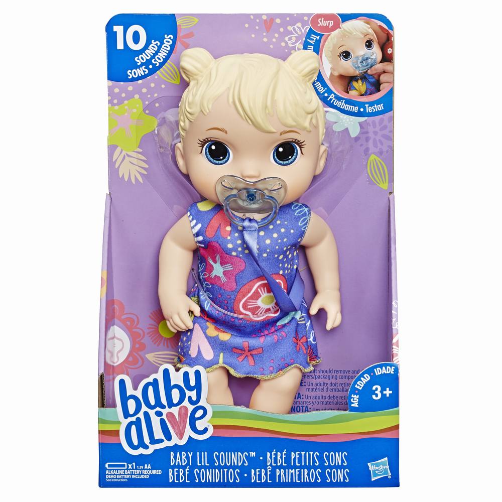 PAPUSA BABY LIL BLONDA CU SUNETE