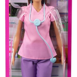PAPUSA BARBIE ASISTENTA MEDICALA SATENA