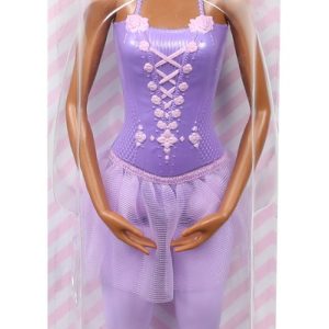 PAPUSA BARBIE BALERINA CREOLA CU COSTUM LILA