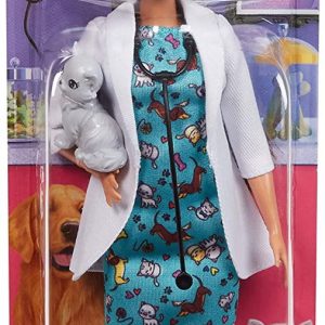 PAPUSA BARBIE CARIERE MEDIC VETERINAR