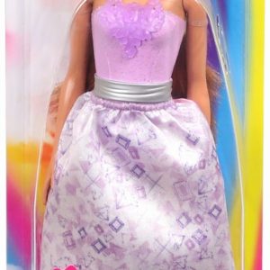 PAPUSA BARBIE DREAMTOPIA PRINTESE CU COLIER MOV