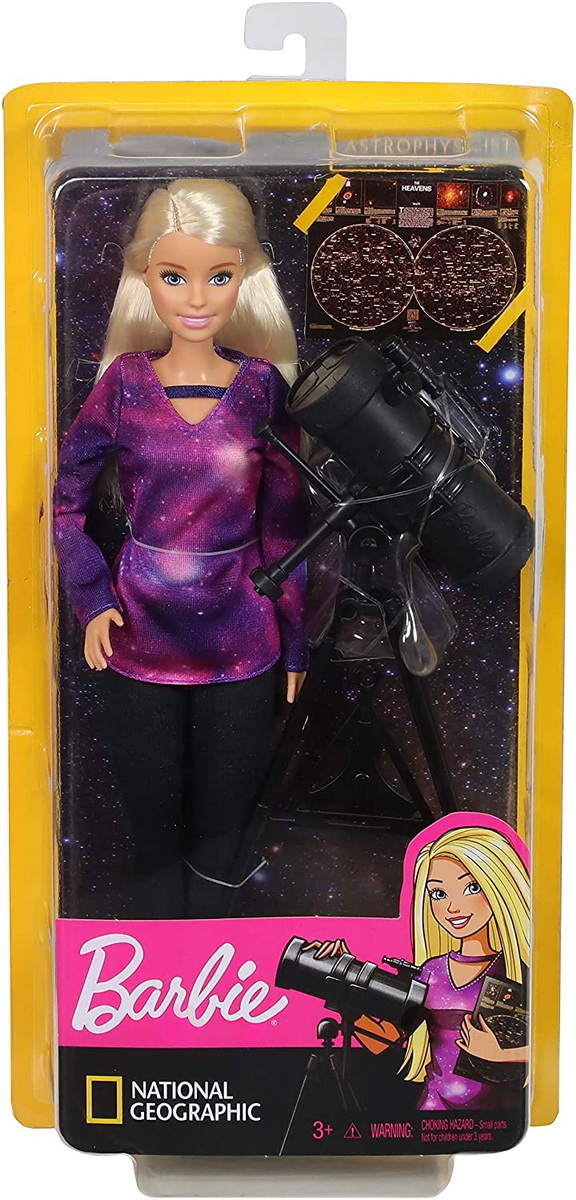 Papusa Barbie National Geographic Astrofizician
