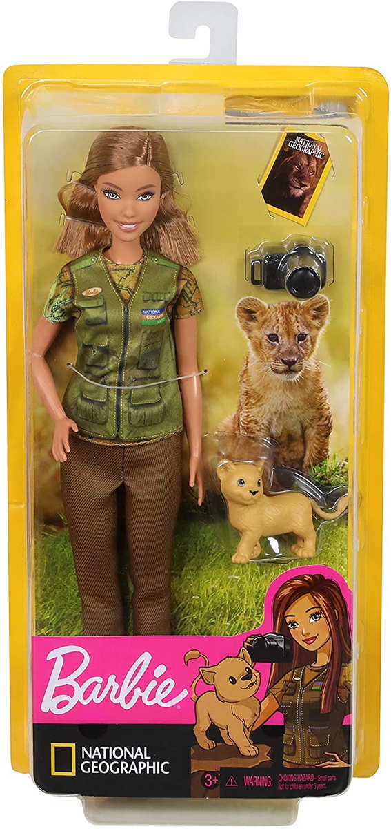 Papusa Barbie National Geographic Fotojurnalista