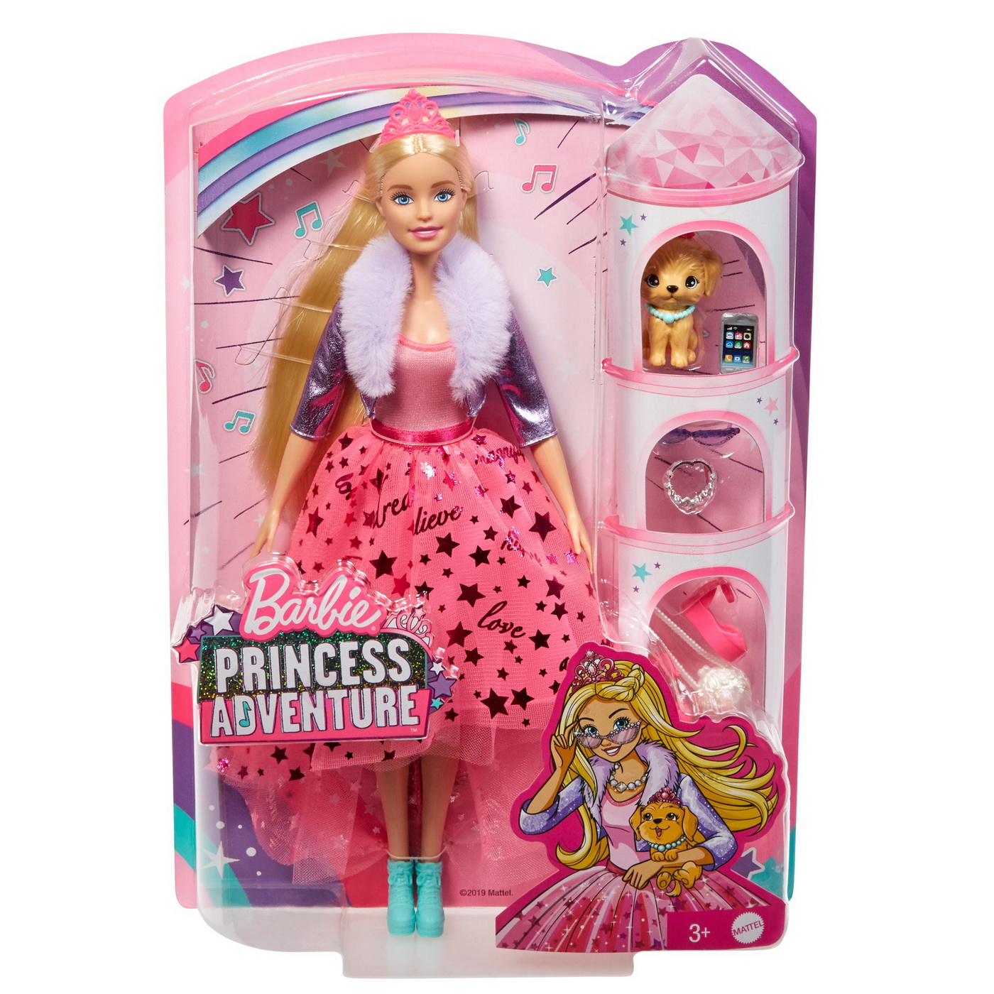 Papusa Barbie Printesa Cu Accesorii