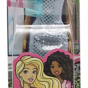 PAPUSA BARBIE TINUTE STRALUCITOARE SATENA CU ROCHITA BLUE