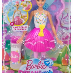 PAPUSA BARBIE ZANA BALONASE DE SAPUN CU PARUL ROZ